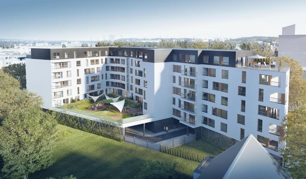 Gdynia Apartament Lejlighed Eksteriør billede